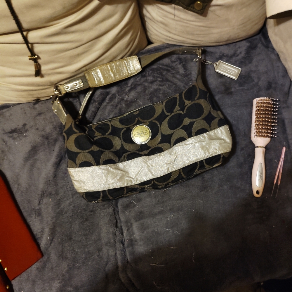 Black and Gold Designer Women's Bag